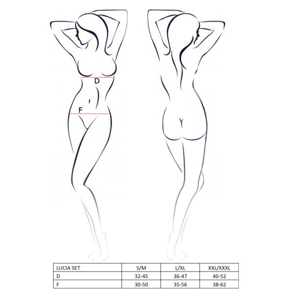 CONJUNTO DE 2 PEÇAS LUCIA (PRETO) 2 CONJUNTO DE 2 PEÇAS LUCIA (PRETO)