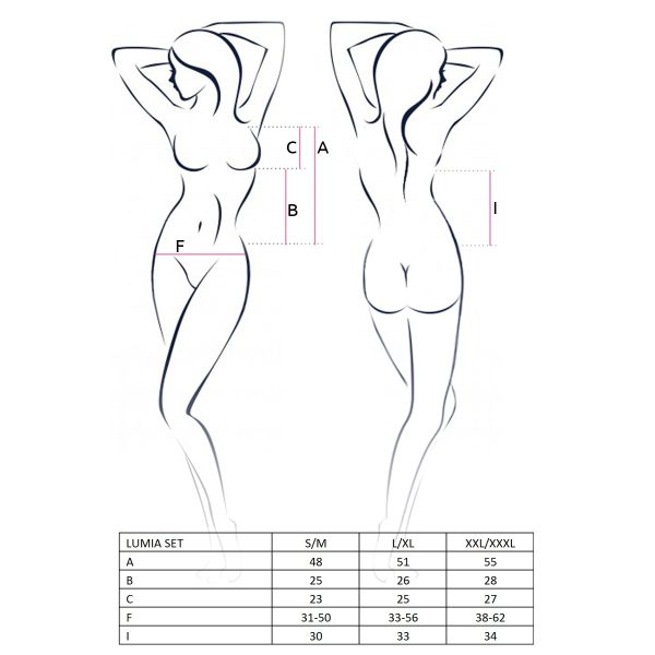 CONJUNTO DE 2 PEÇAS LUMIA (PRETO) 1 CONJUNTO DE 2 PEÇAS LUMIA (PRETO)