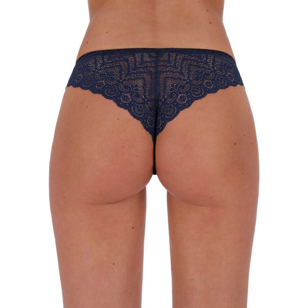 TANGA COM ABERTURA LYRIA (AZUL)