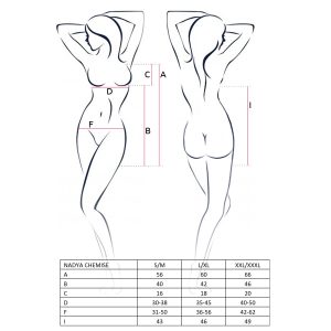 CAMISA DE NOITE E TANGA NADYA (PRETO) - Image 3