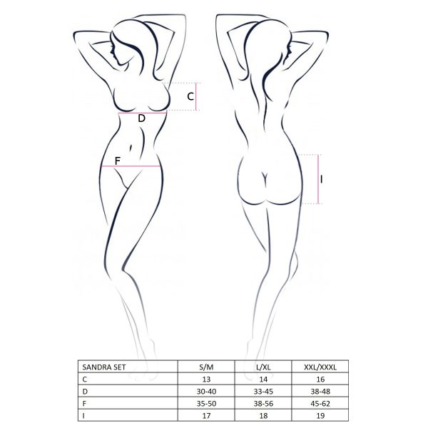 CONJUNTO DE 3 PEÇAS SANDRA (VERMELHO)