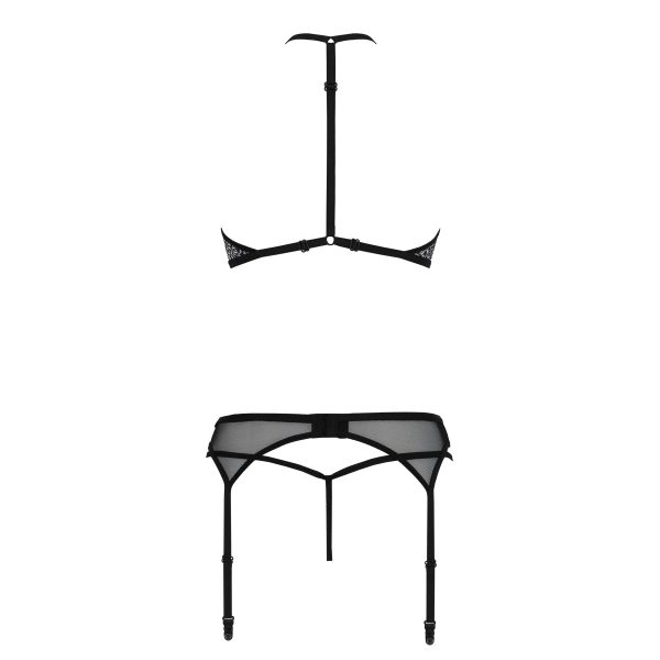 CONJUNTO DE 3 PEÇAS SATARA (PRETO)