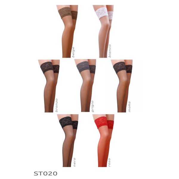 MEIAS DE LIGAS ST020 (BEGE)