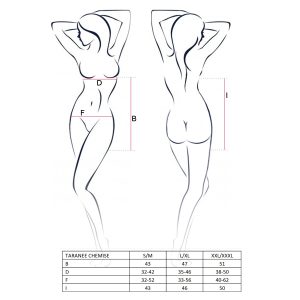 CAMISA DE NOITE E TANGA TARANEE (PRETO) - Image 3