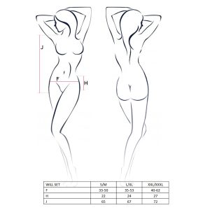 CONJUNTO DE 4 PEÇAS WILL (PRETO) 6 CONJUNTO DE 4 PEÇAS WILL (PRETO) - Image 3