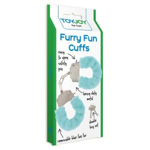 ALGEMAS COM PELÚCIA FURRY FUN (AZUL CLARO) - Image 6