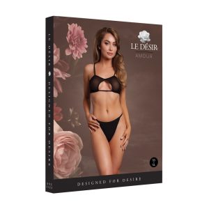 SUTIÃ DE MALHA KEYHOLE (PRETO) | XS / XL - Image 7