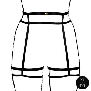 CINTO DE LIGAS DOUBLE STRAP (PRETO) | TAMANHO QUEEN 10 CINTO DE LIGAS DOUBLE STRAP (PRETO) | TAMANHO QUEEN - Image 4