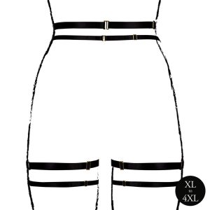 CINTO DE LIGAS DOUBLE STRAP (PRETO) | TAMANHO QUEEN 11 CINTO DE LIGAS DOUBLE STRAP (PRETO) | TAMANHO QUEEN - Image 5