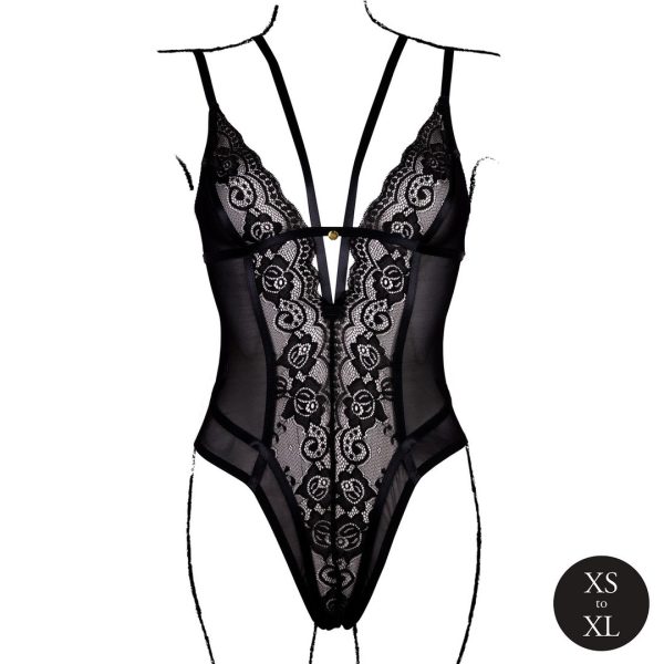 BODY WIRELESS LACE LE DÉSIR (PRETO) | XS / XL 4 BODY WIRELESS LACE LE DÉSIR (PRETO) | XS / XL