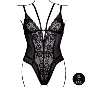 BODY WIRELESS LACE LE DÉSIR (PRETO) | TAMANHO QUEEN - Image 4