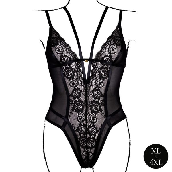 BODY WIRELESS LACE LE DÉSIR (PRETO) | TAMANHO QUEEN