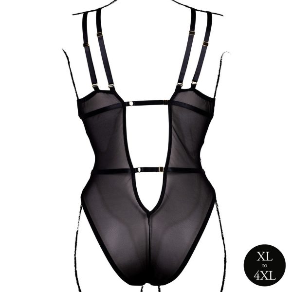 BODY WIRELESS LACE LE DÉSIR (PRETO) | TAMANHO QUEEN