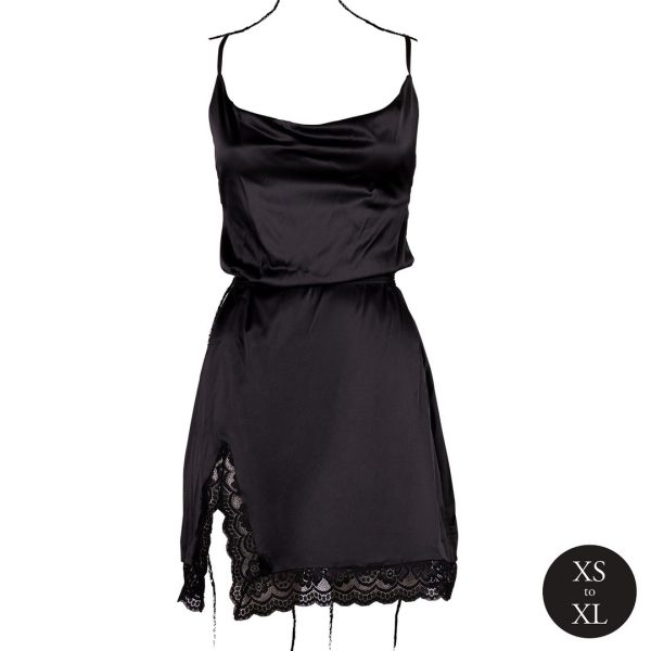 VESTIDO OPEN BACK (PRETO) | XS / XL
