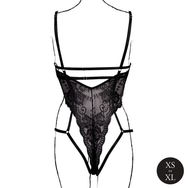 BODY LACE UNDERWIRED (PRETO) | XS / XL
