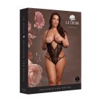 BODY LACE UNDERWIRED (PRETO) | TAMANHO QUEEN