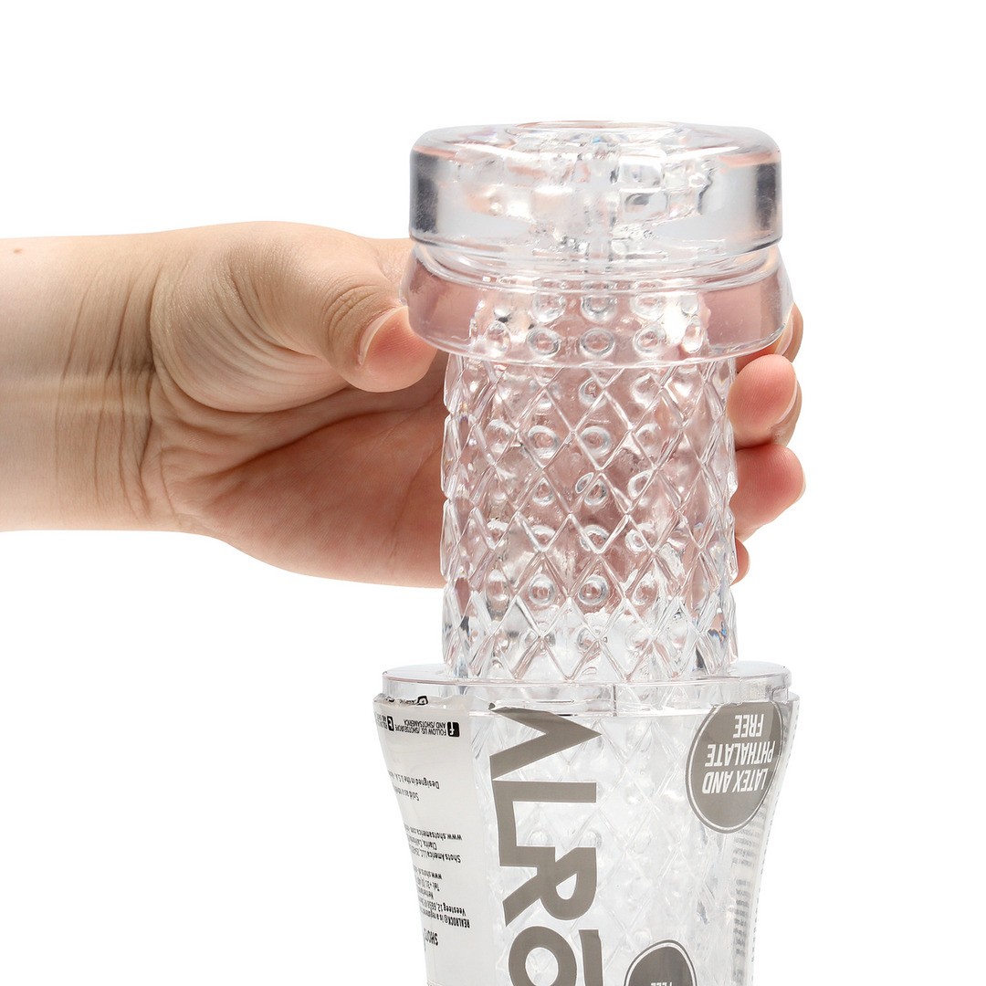 MASTURBADOR MASCULINO TEASY RIDER (TRANSPARENTE)