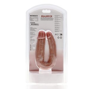 DILDO DUPLO FORMATO U (TAN) | 12,7 CM - Image 4
