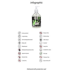 LUBRIFICANTE CBD FIST IT | 500 ML 10 LUBRIFICANTE CBD FIST IT | 500 ML - Image 4