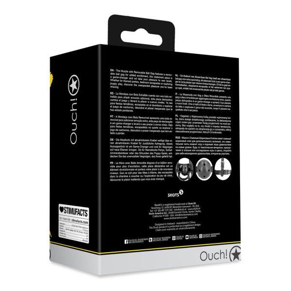 AÇAIME COM MORDAÇA XTREME OUCH!