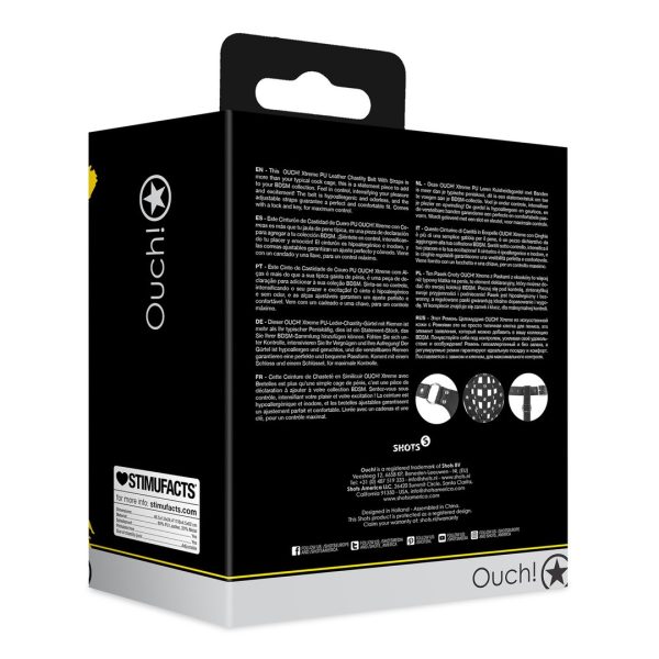 CINTO DE CASTIDADE JOCK XTREME