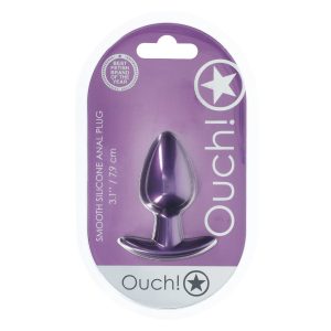 PLUG ANAL OUCH! MÉDIO (ROXO) | 7,9 CM - Image 1