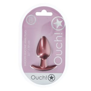 PLUG ANAL OUCH! MÉDIO (PRATEADO) | 7,9 CM - Image 1