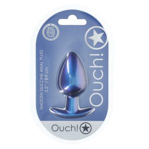 PLUG ANAL OUCH! GRANDE (AZUL) | 8,9 CM - Image 1