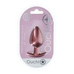 PLUG ANAL OUCH! GRANDE (ROSA) | 8,9 CM