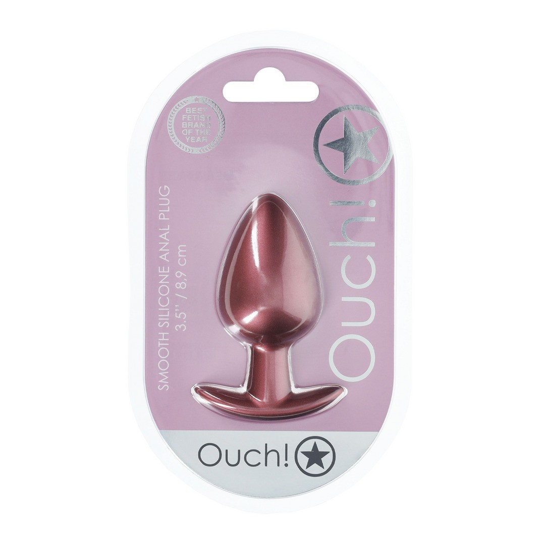 PLUG ANAL OUCH! GRANDE (ROSA) | 8,9 CM