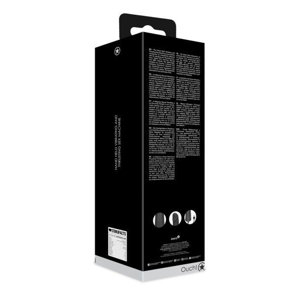 MÁQUINA DE SEXO HANDHELD OUCH! (VIBRAÇÃO E IMPULSO) 2 MÁQUINA DE SEXO HANDHELD OUCH! (VIBRAÇÃO E IMPULSO)