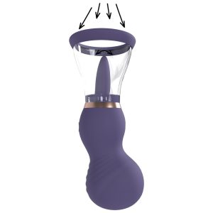 BOMBA PARA VULVA E SEIOS SENSUAL (ROXO) - Image 5