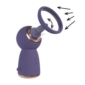 BOMBA PARA VULVA E SEIOS EXQUISITE (ROXO) - Image 6