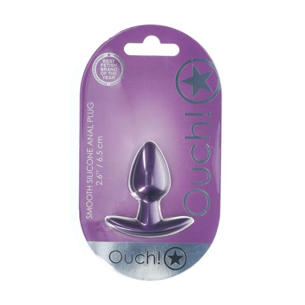 PLUG ANAL OUCH! (ROXO) | 6,5 CM