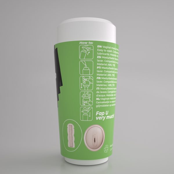 MASTURBADOR MASCULINO FAPPUCINO CREAMY PUSS (ORAL)