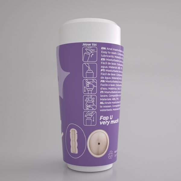 MASTURBADOR MASCULINO FAPPUCINO HOT BUNS (ANAL)