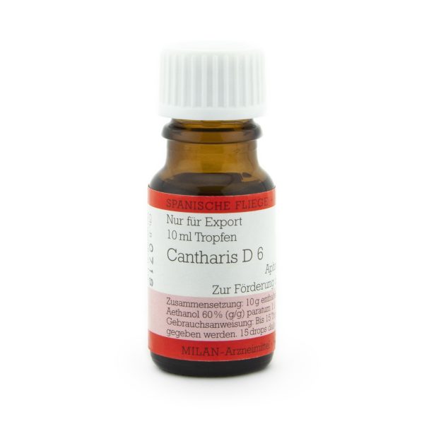 GOTAS AFRODISÍACAS CANTHARIS D6 | 10 ML
