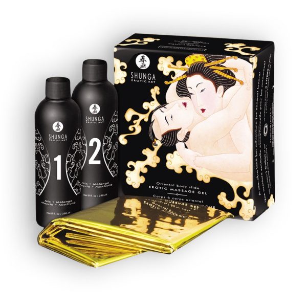 KIT DE ÓLEOS DE MASSAGEM SHUNGA