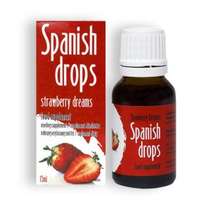 GOTAS AFRODISÍACAS SPANISH DROPS (MORANGO) | 15ML 2 GOTAS AFRODISÍACAS SPANISH DROPS
