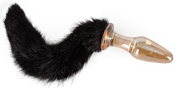 PLUG ANAL COM CAUDA (EM VIDRO)