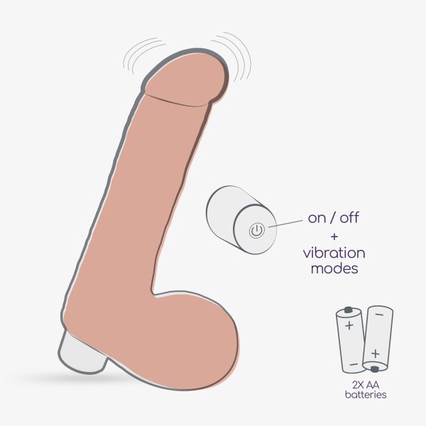 VIBRADOR REALÍSTICO LORDGASMUS 7 VIBRADOR REALÍSTICO LORDGASMUS