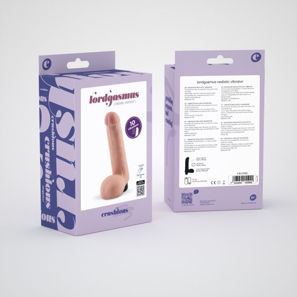 VIBRADOR REALÍSTICO LORDGASMUS 8 VIBRADOR REALÍSTICO LORDGASMUS