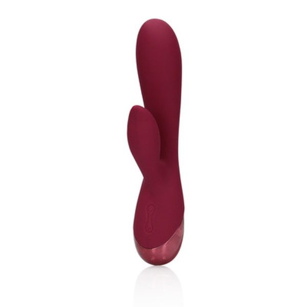 VIBRADOR RABBIT SMOOTH (DARK CHERRY)