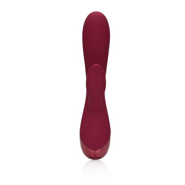 VIBRADOR RABBIT SMOOTH (DARK CHERRY)