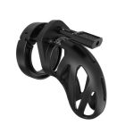 JAULA DE CASTIDADE MODEL 24 (PRETO) | 9 CM