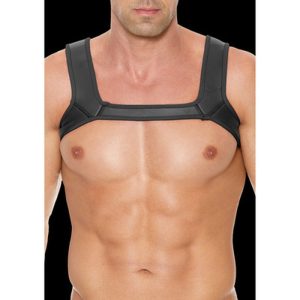 ARNÊS OUCH! EM NEOPRENE (PRETO) | S/M - Image 6