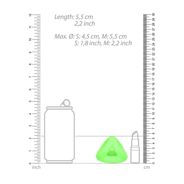 ANEL PARA O PÉNIS FLUORESCENTE OUCH! 2
