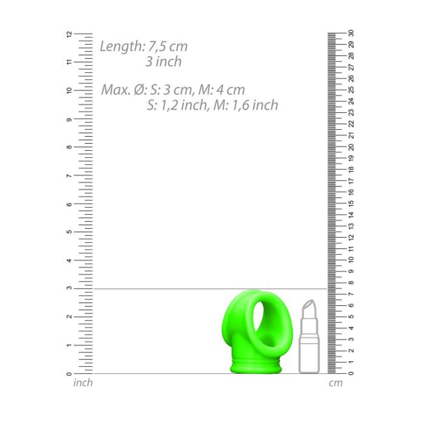 ANEL PARA O PÉNIS FLUORESCENTE OUCH!