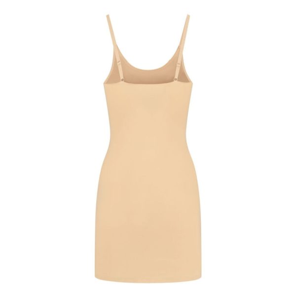 VESTIDO SINGLET BYE BRA (BEGE) | XXL