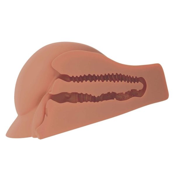 MASTURBADOR MASCULINO PERFECT ASS DUPLO (NATURAL)